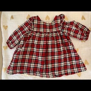 Baby GAP Plaid Christmas Dress